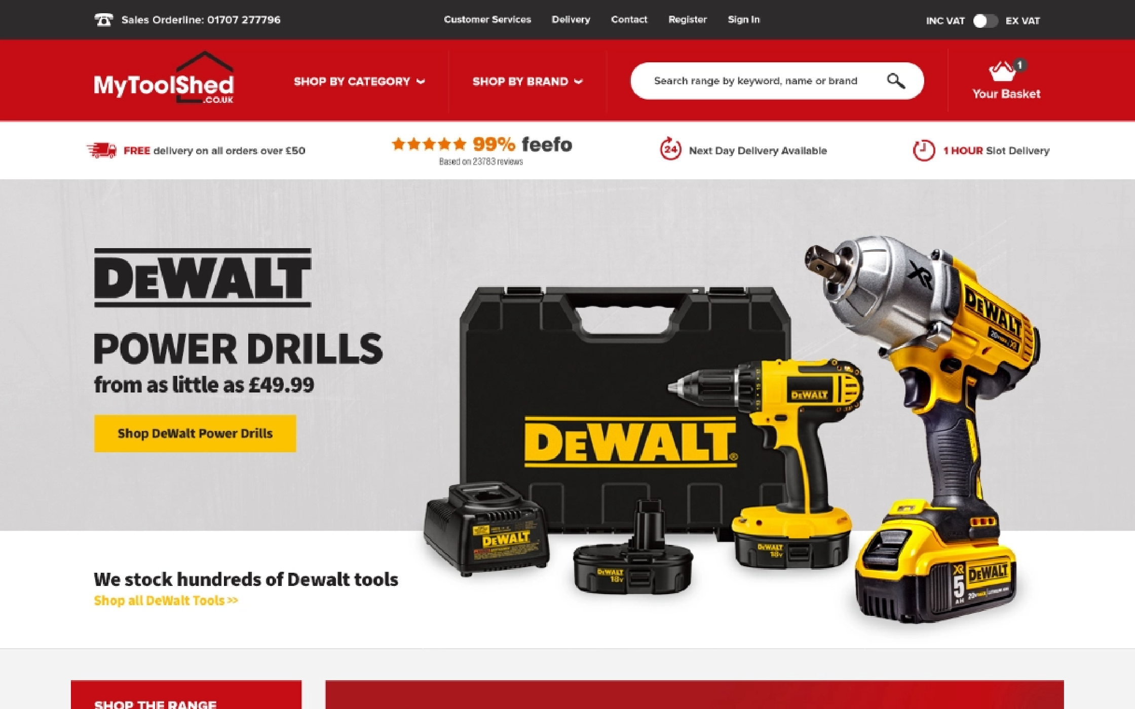 UX For Tool Ecommerce Site 10